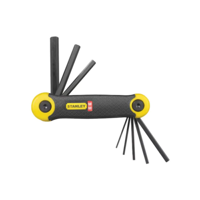 Stanley 8pc Metric Folding Hex Key Set | 2-69-264