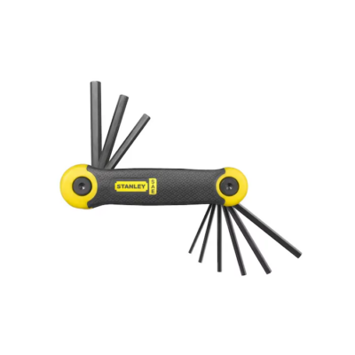 Stanley 9pc Sae Folding Hex Key Set | 2-69-265