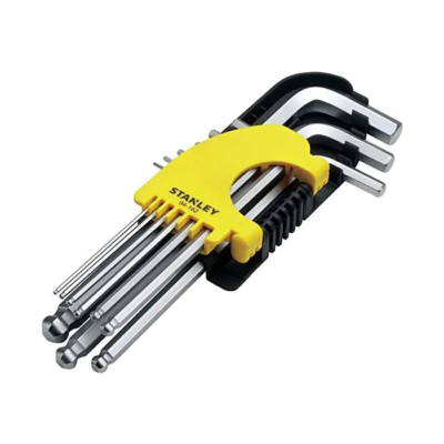 Stanley 9pc Long Spherical Head Hex Key | STMT94162-8